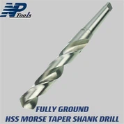 Fully Ground HSS Morse Taper Shank Drill